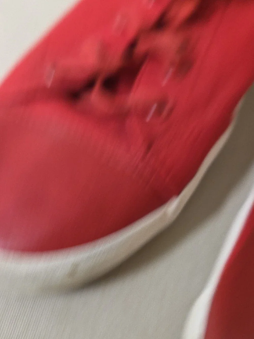 Polo Ralph Lauren Jerome Low Red Canvas Leather Sneakers Men's 10